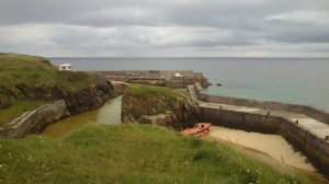 Port of Ness harbour colours