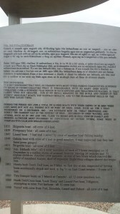 Ness fishing memorial