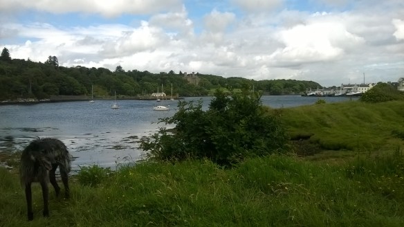Lews Castle and Cuddy Point