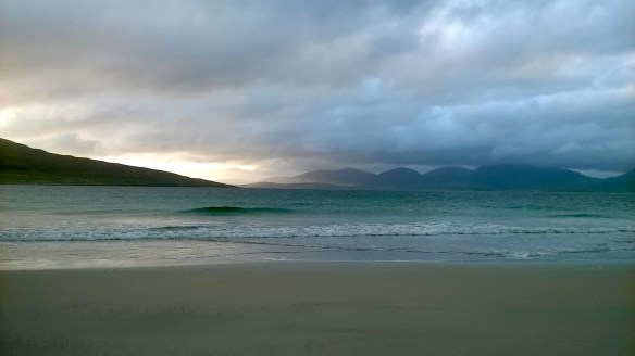 View from Luskentyre to Husinish
