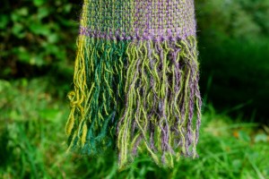 Bluebell wood scarf end landscape