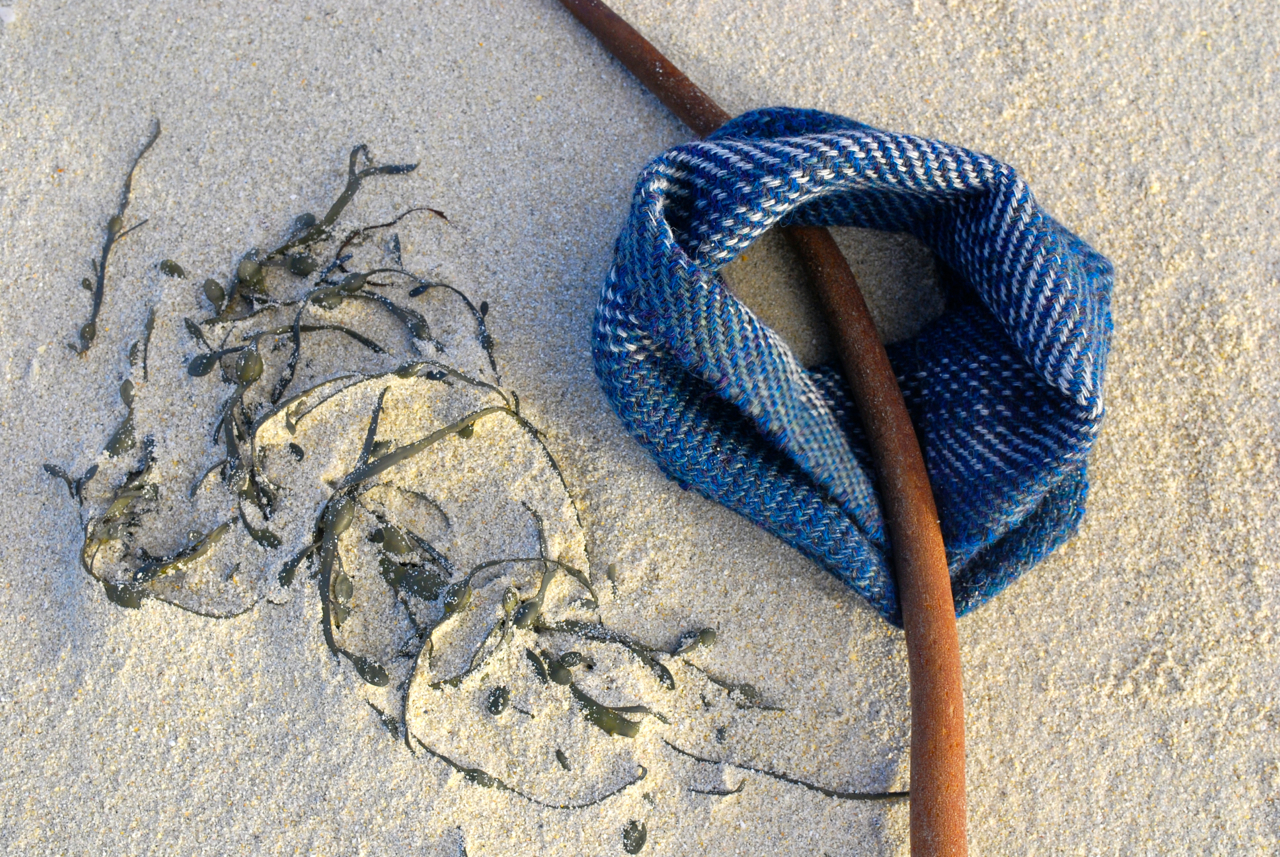 Dark royal blue snug round close