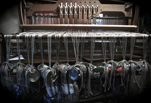 Weird loom shot - beaming with weights